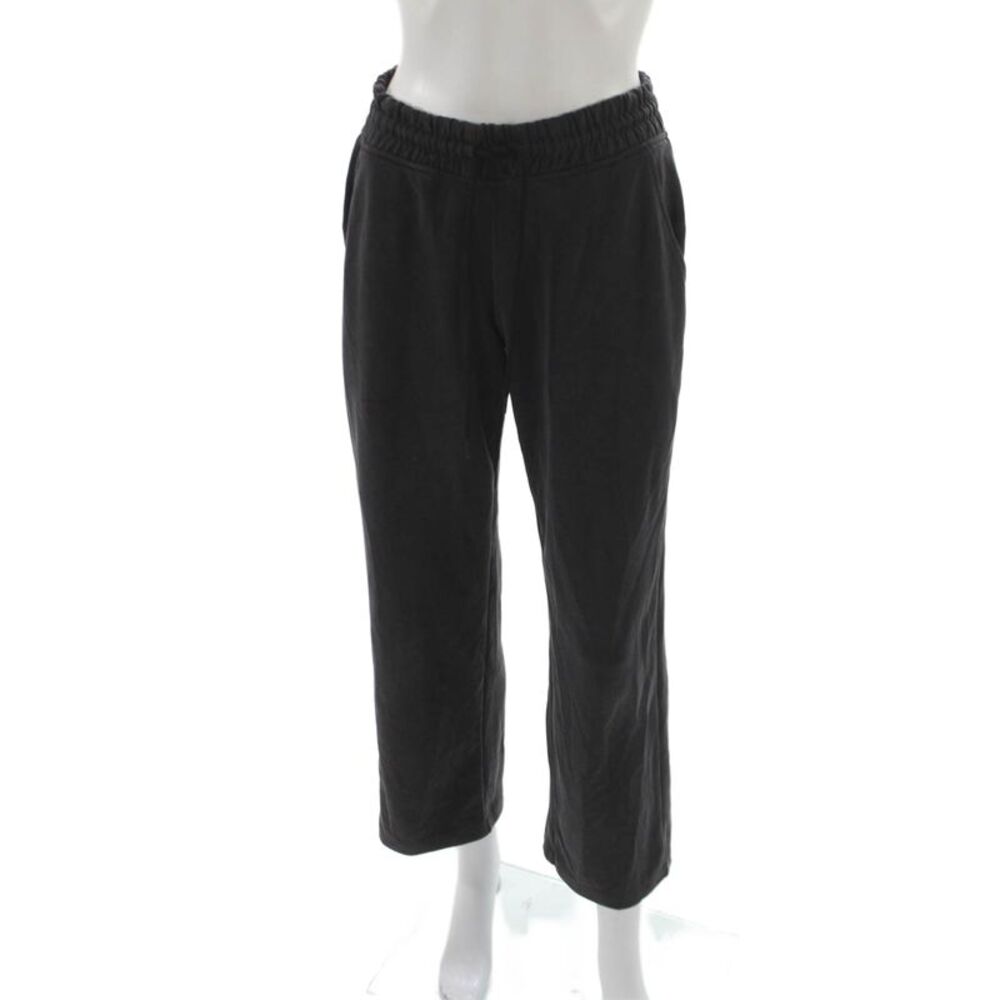 Athletica Women Jogger Pants Black Drawstring Petite Size S